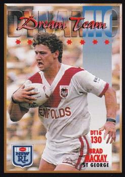 1994 Dynamic Rugby League Series 2 #130 Brad Mackay Front